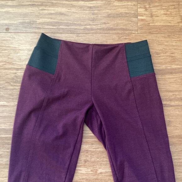 BeBop Eggplant Purple Leggings, Size M - Picture 2 of 9